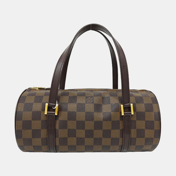 PAPILLON 26 Damier Ebene Coated Canvas Brown