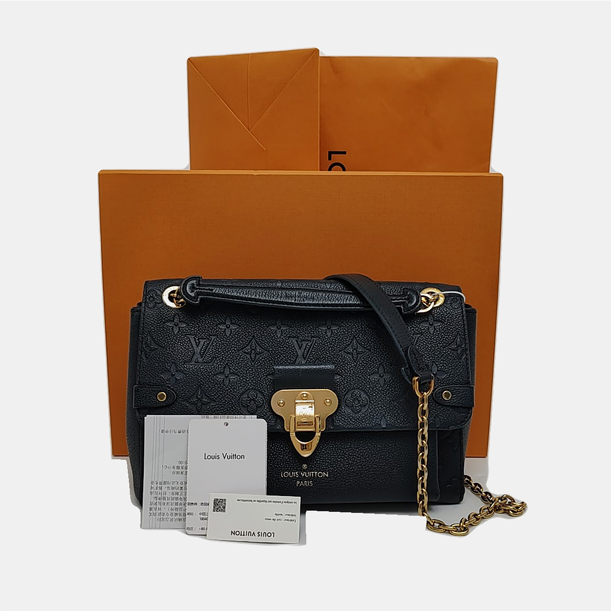 VAVIN PM Monogram Calfskin Black