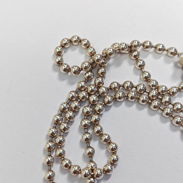 Interlocking G 925 Sterling Silver Necklace