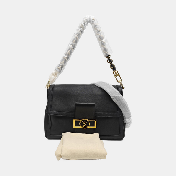 DAUPHINE Calfskin Black