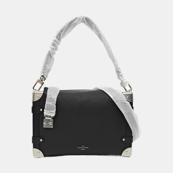 SIDE TRUNK MM Calfskin Black