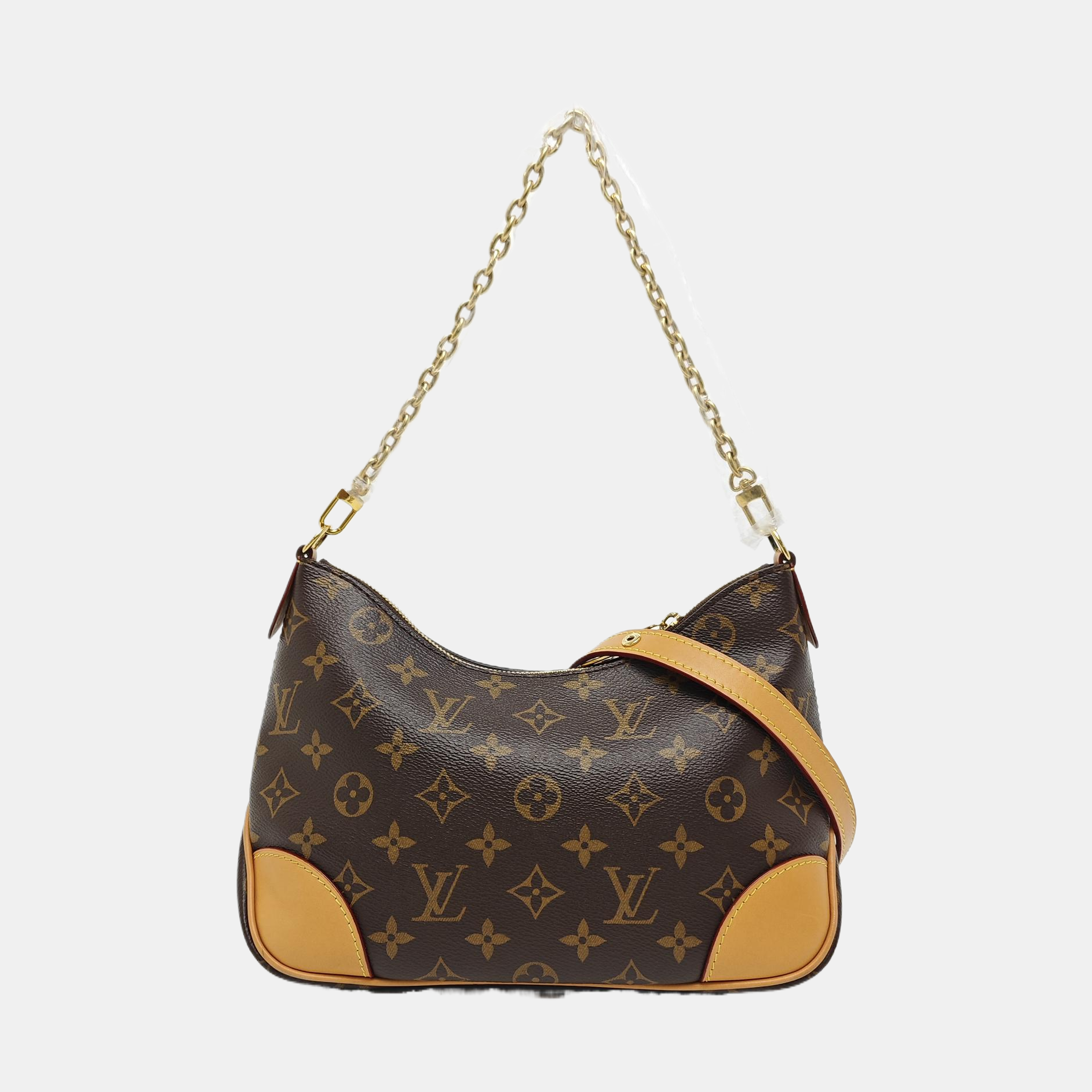 BOULOGNE Lona Monogram Revestida Marrón