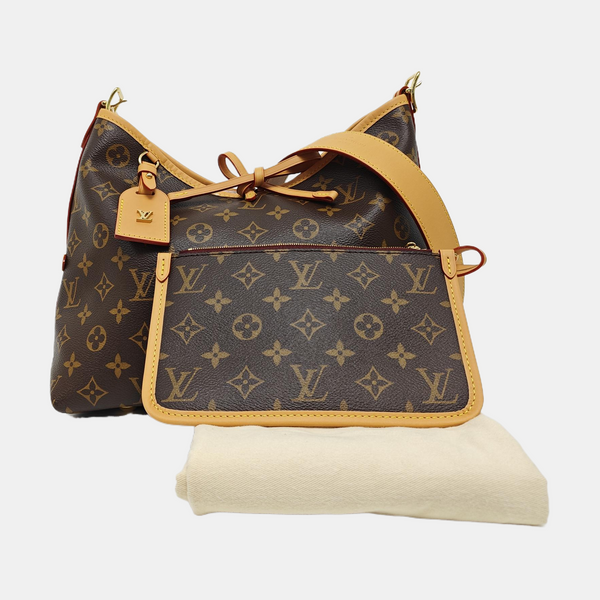 CARRYALL PM Monogram Coated Canvas Brown
