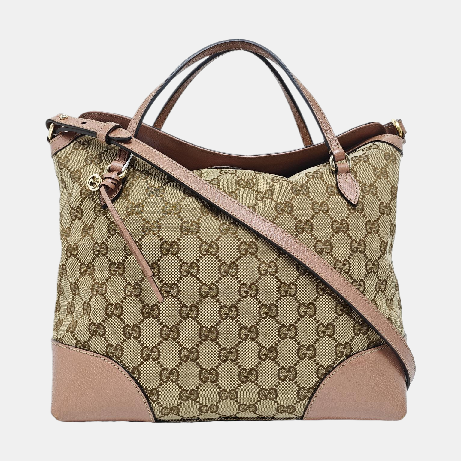 Jockey Monogram Canvas Beige