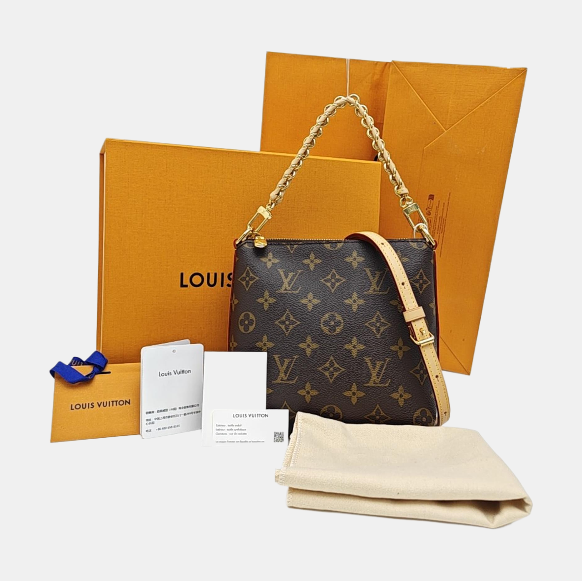 MULTIPASS Mini Monogram Coated Canvas Brown