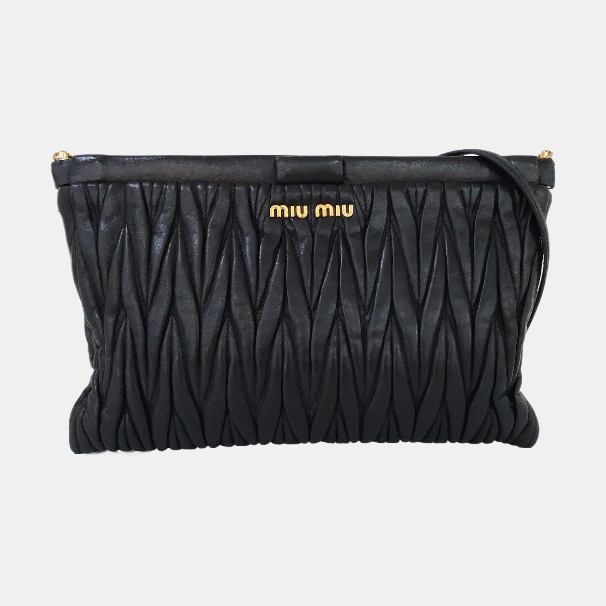 Quilted Lambskin Black