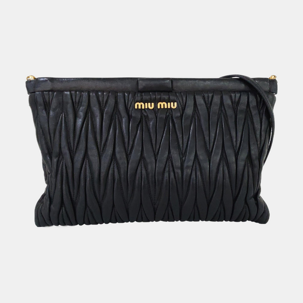 Quilted Lambskin Black