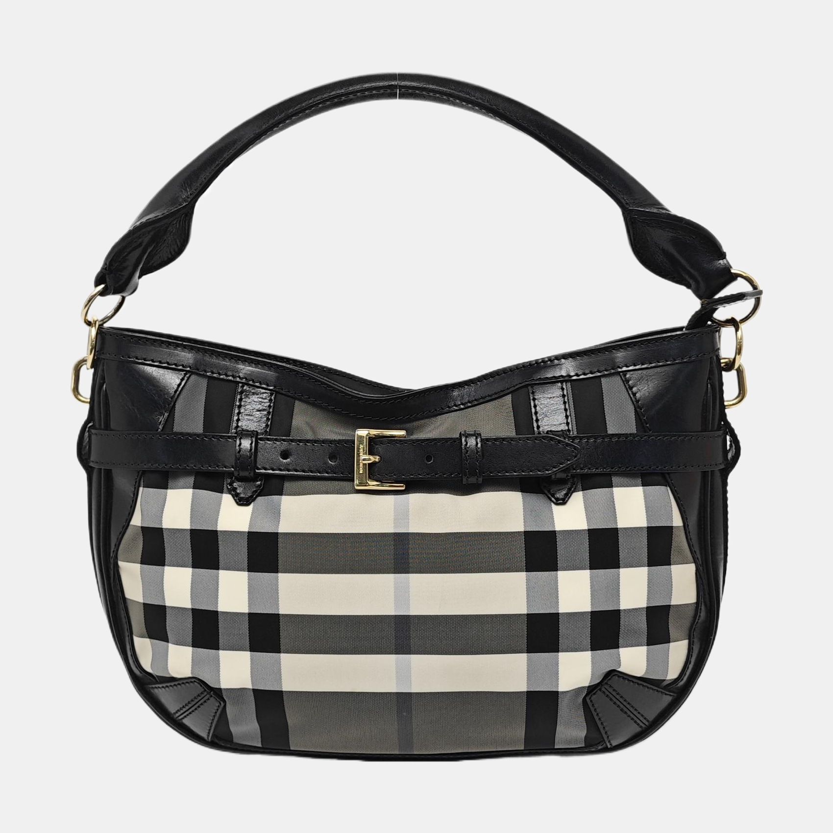 Canvas Top Handle Bag Black