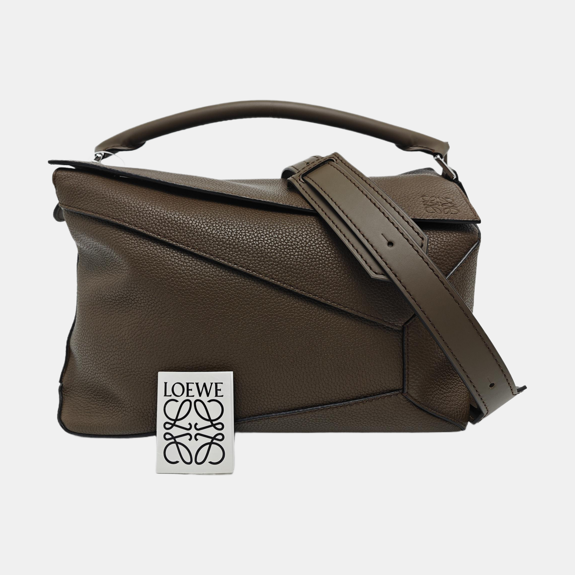 Puzzle Large Calfskin Brown