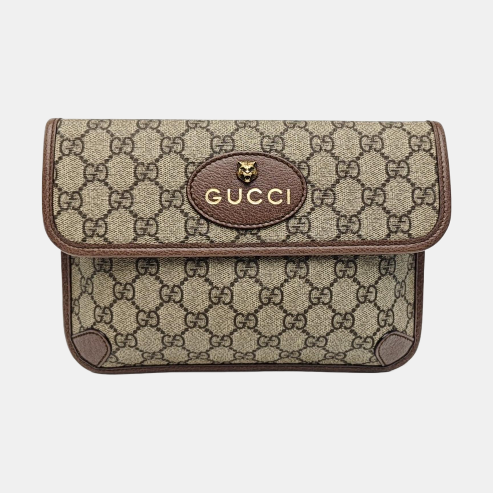 Neo Vintage Monogram Coated Canvas Beige