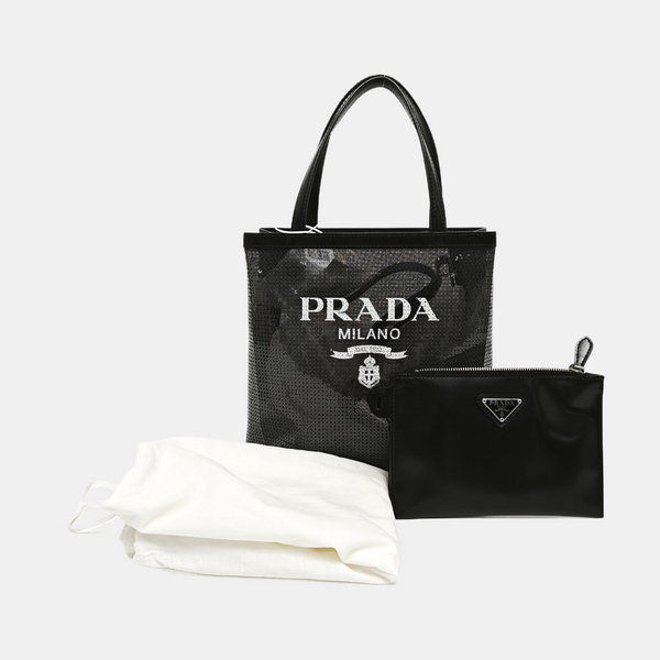 Special Material Tote Bag Black