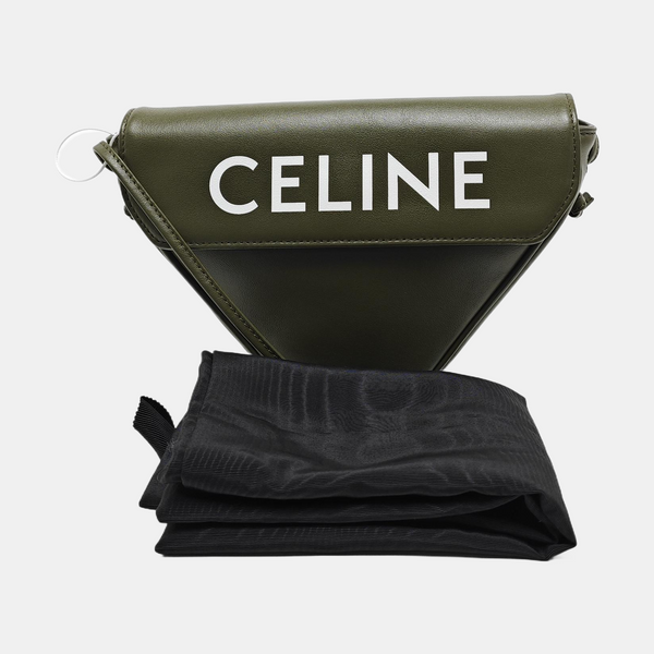 TRIANGLE Calfskin Green