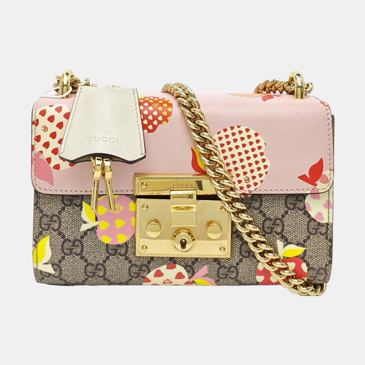 Padlock Small Monogram Coated Canvas Multicolor