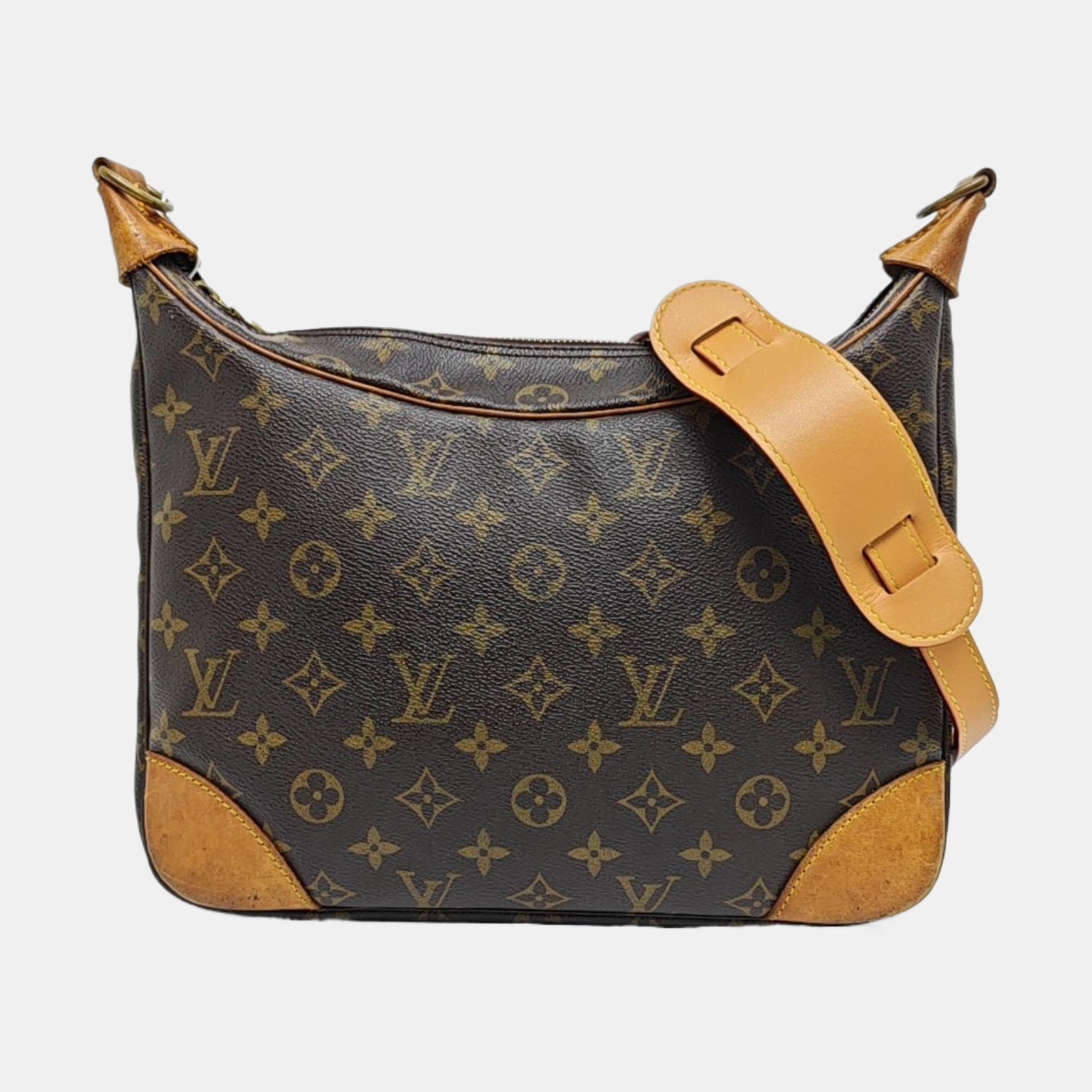 BOULOGNE Monogram Coated Canvas Brown