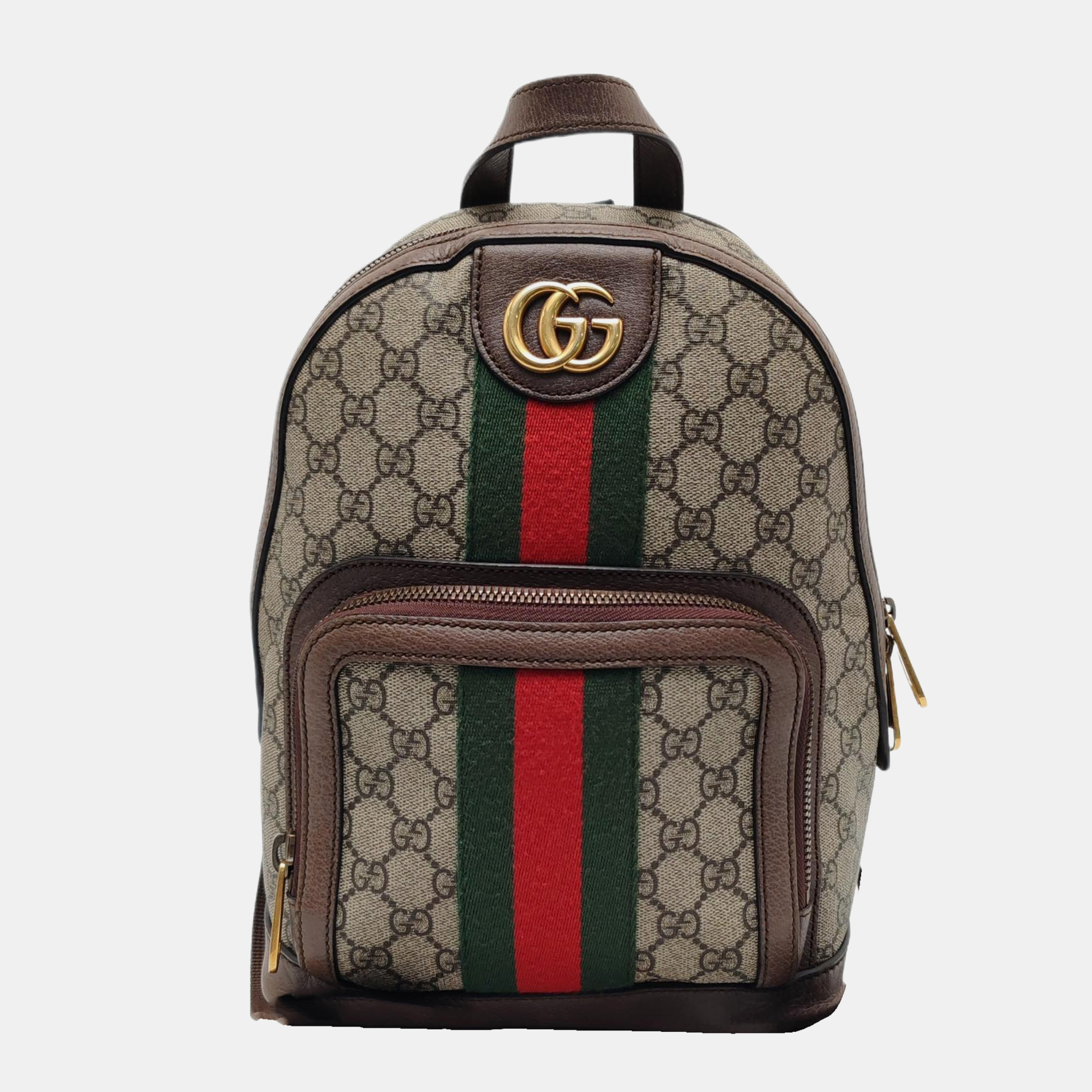 Ophidia Monogram Coated Canvas Beige