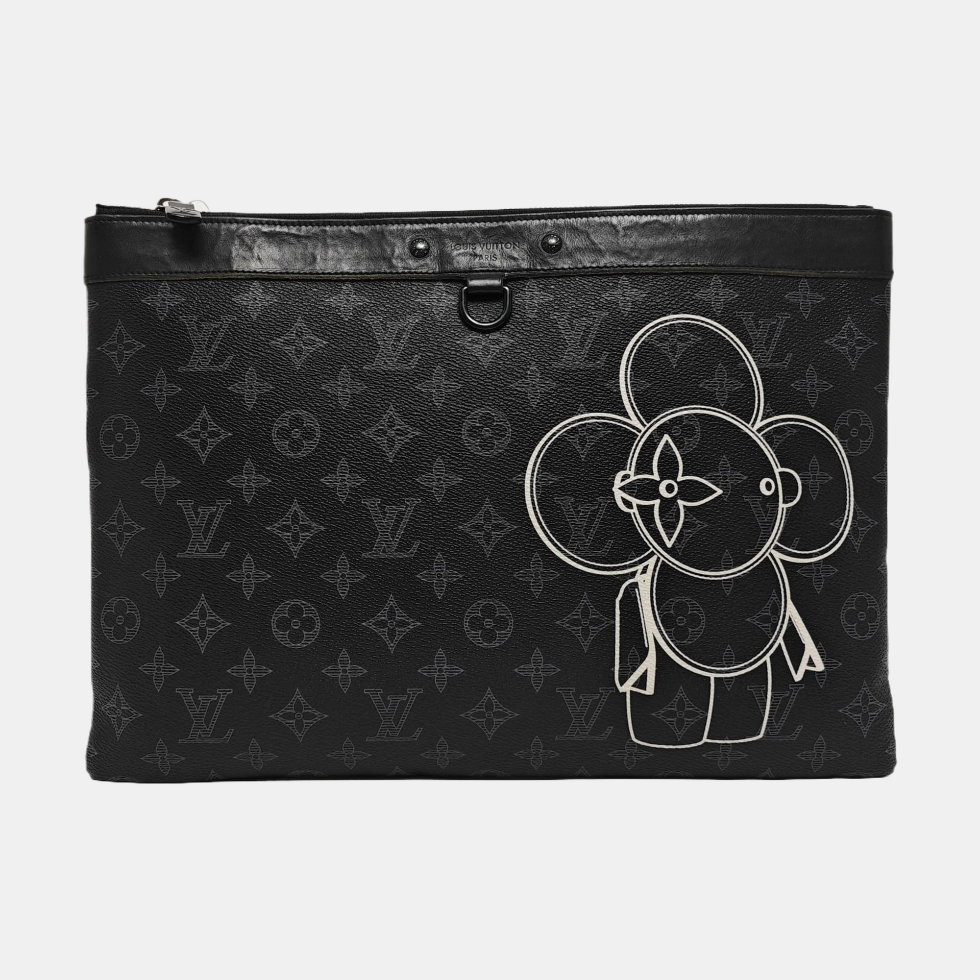APOLLO GM Monogram Coated Canvas Black