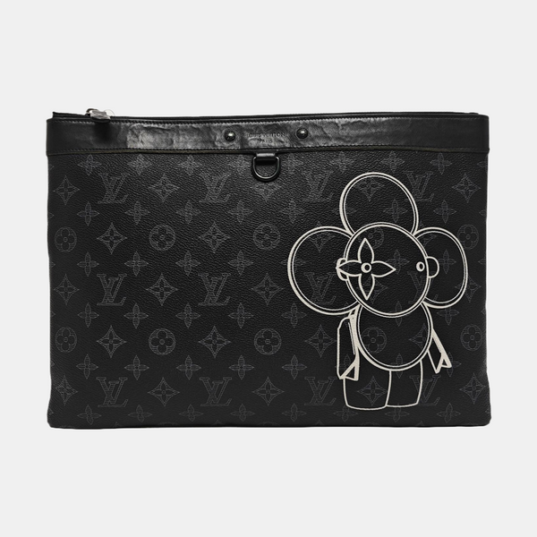 APOLLO GM Monogram Coated Canvas Black