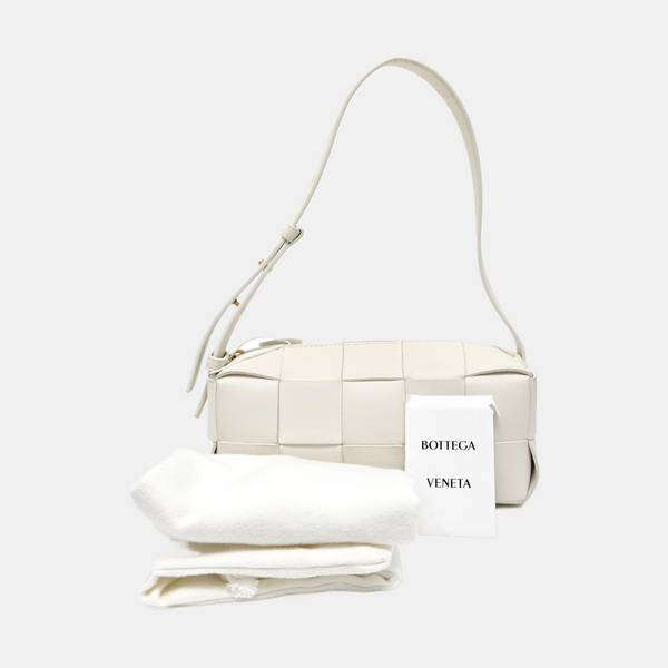Cassette Medium Lambskin White