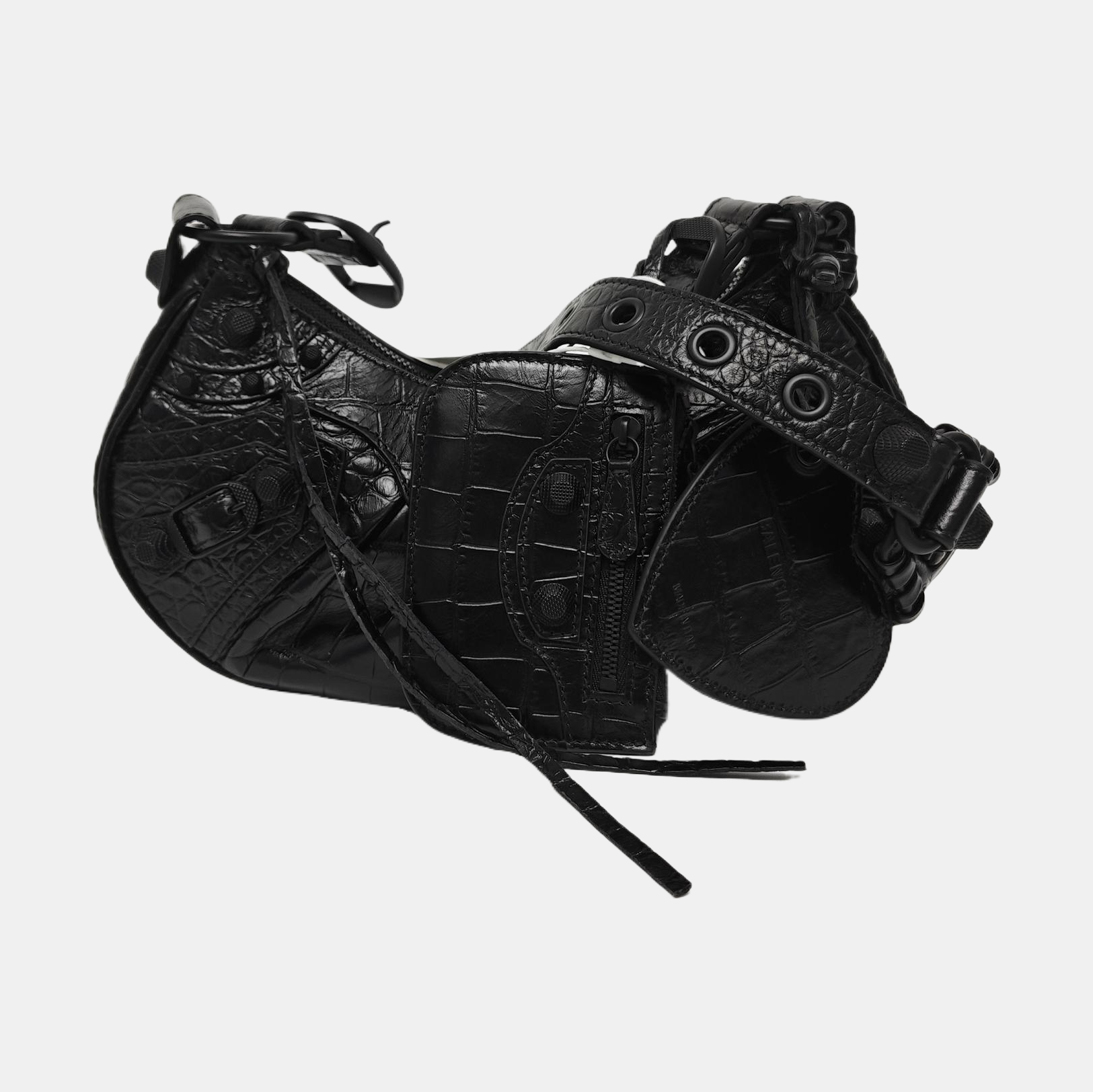 Le Cagole Small Calfskin Black