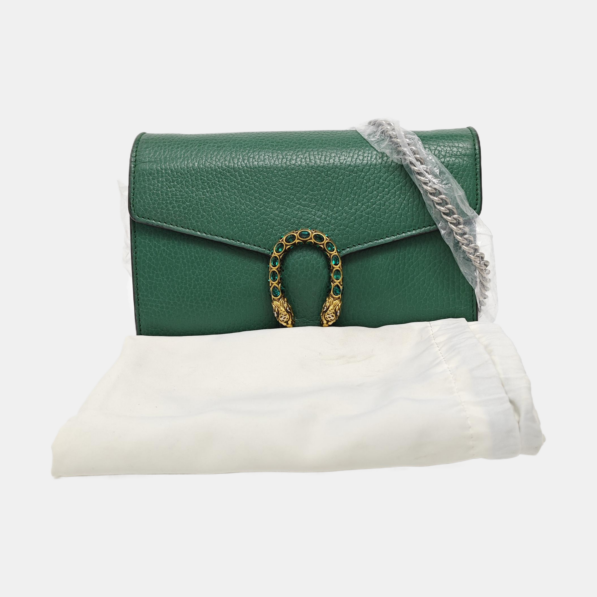 Dionysus Mini Calfskin Green