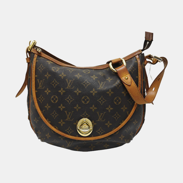 TULUM GM Monogram Coated Canvas Brown