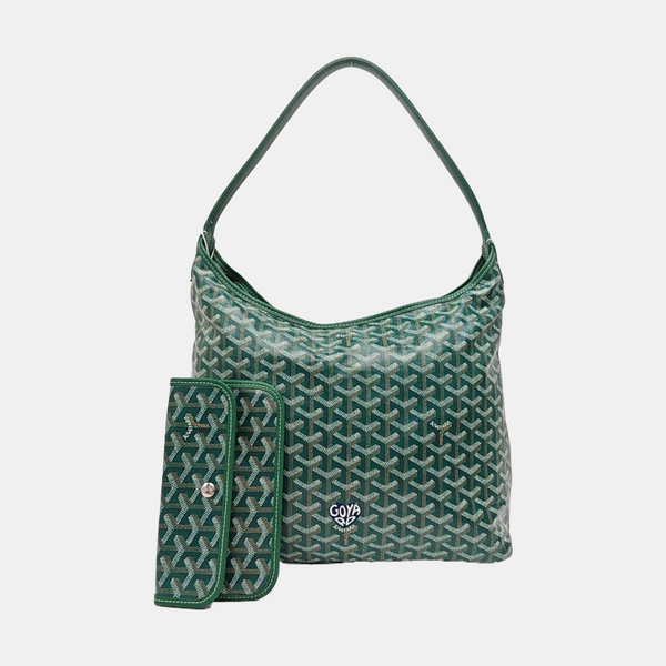 Hobo Coated Canvas Green