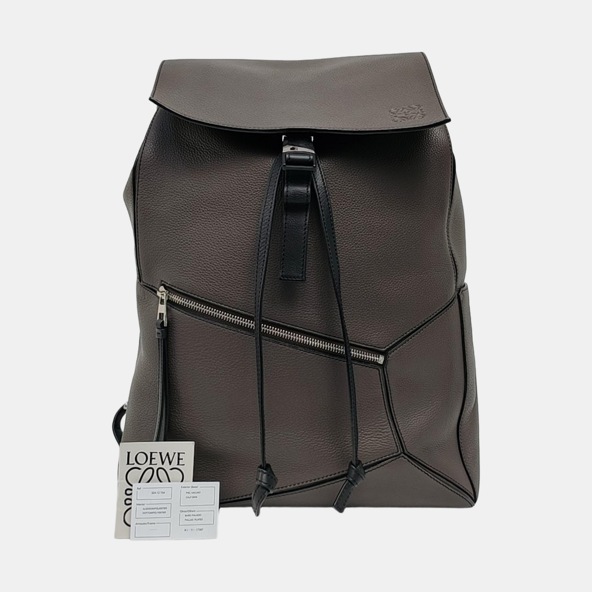 Puzzle Large Calfskin Gray