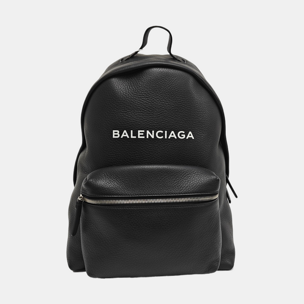 Calfskin Backpack Large Black