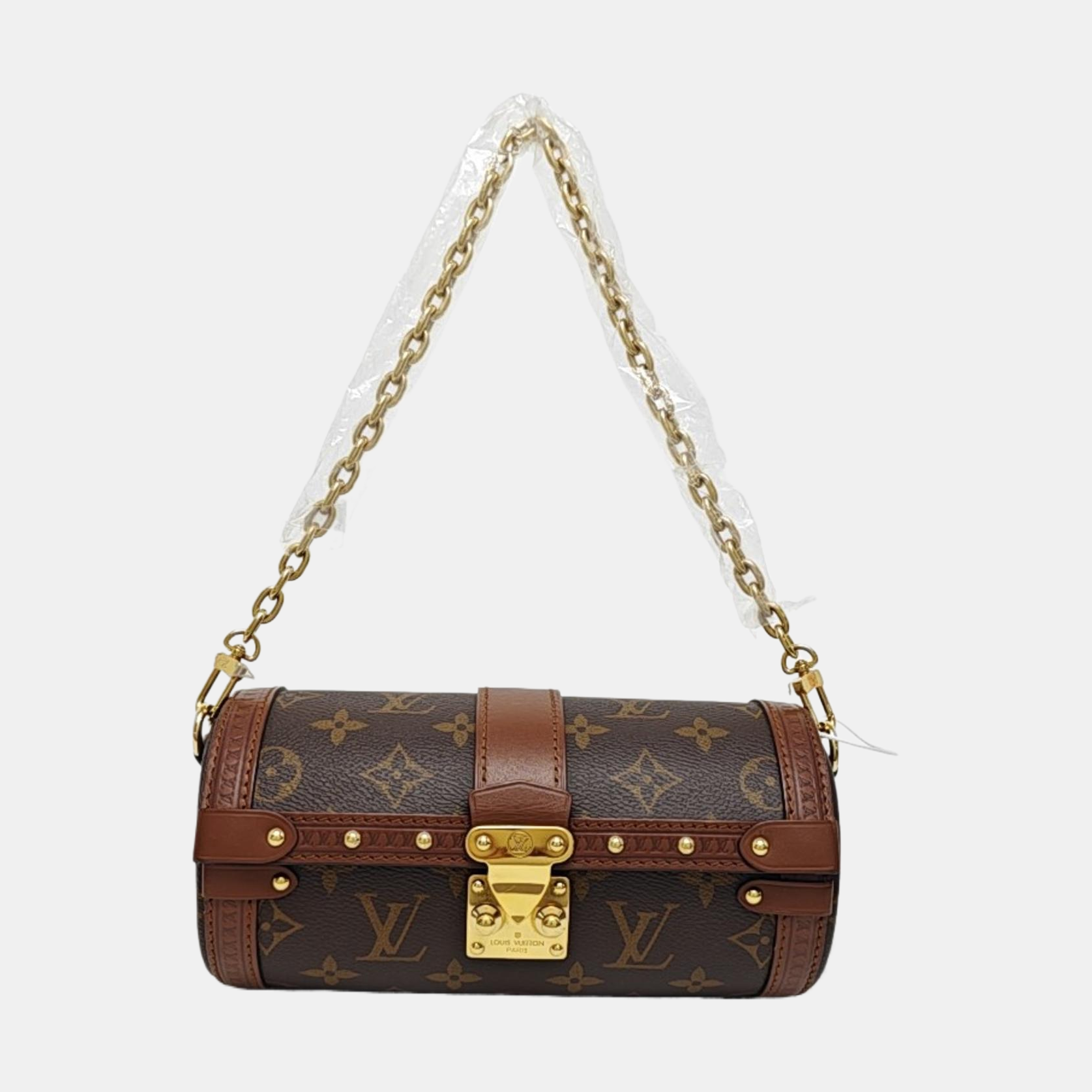 PAPILLON 19 Monogram Coated Canvas Brown