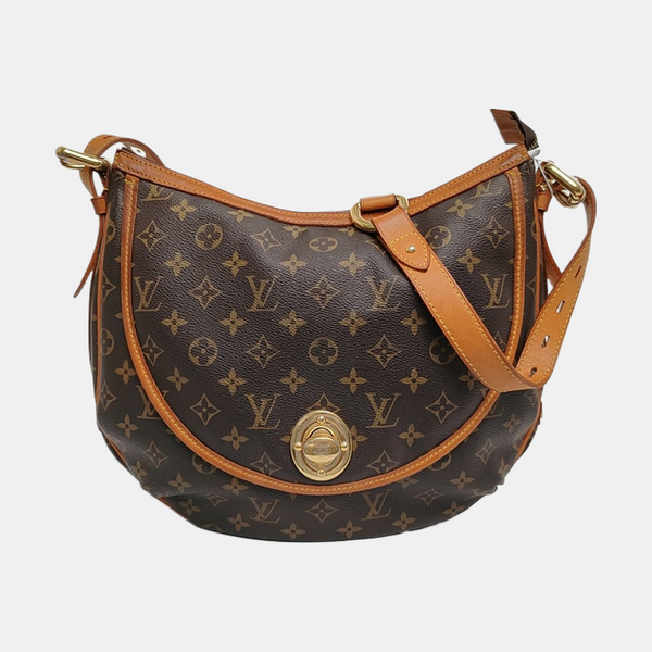 TULUM GM Monogram Coated Canvas Brown