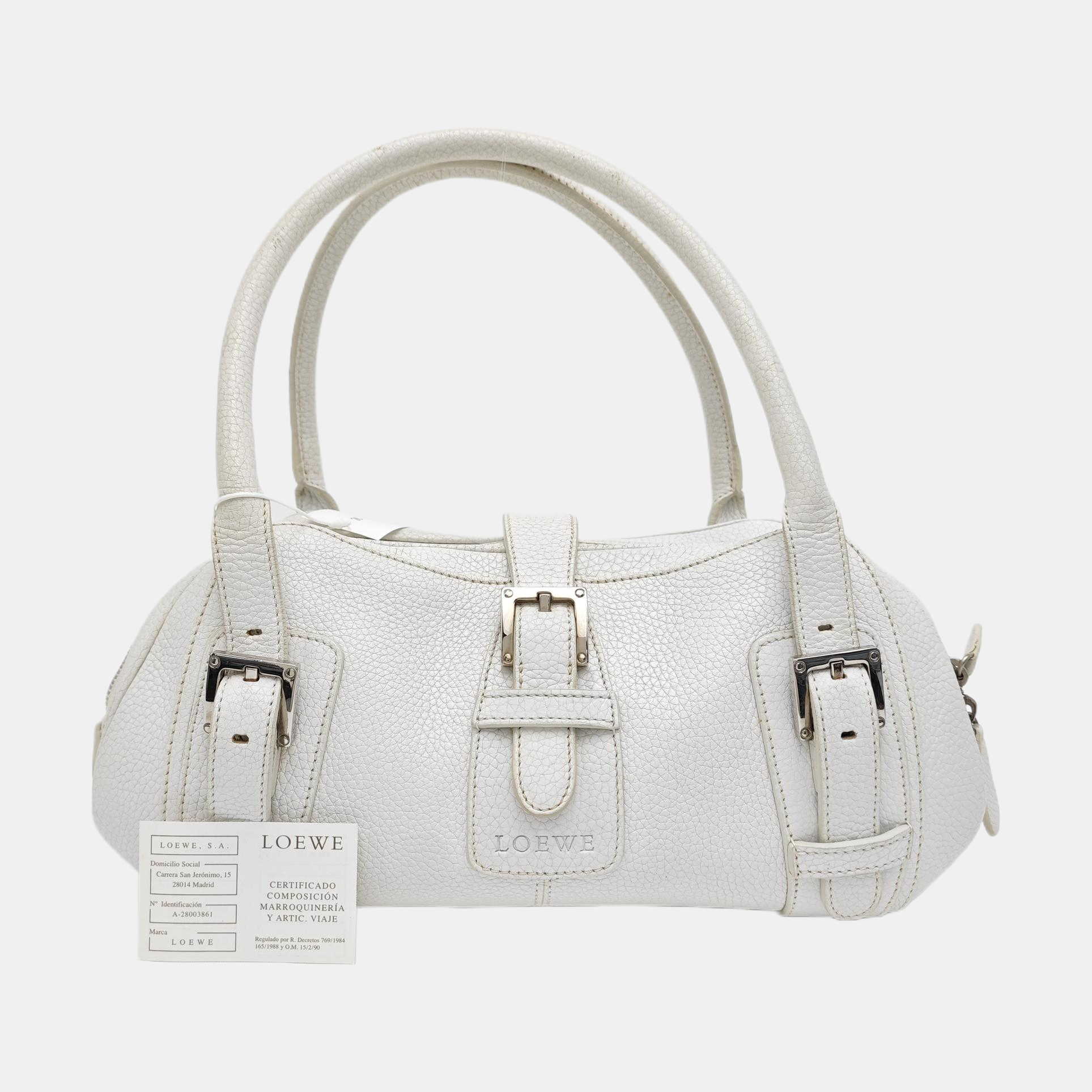 Senda Calfskin White