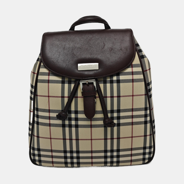 Canvas Backpack Beige