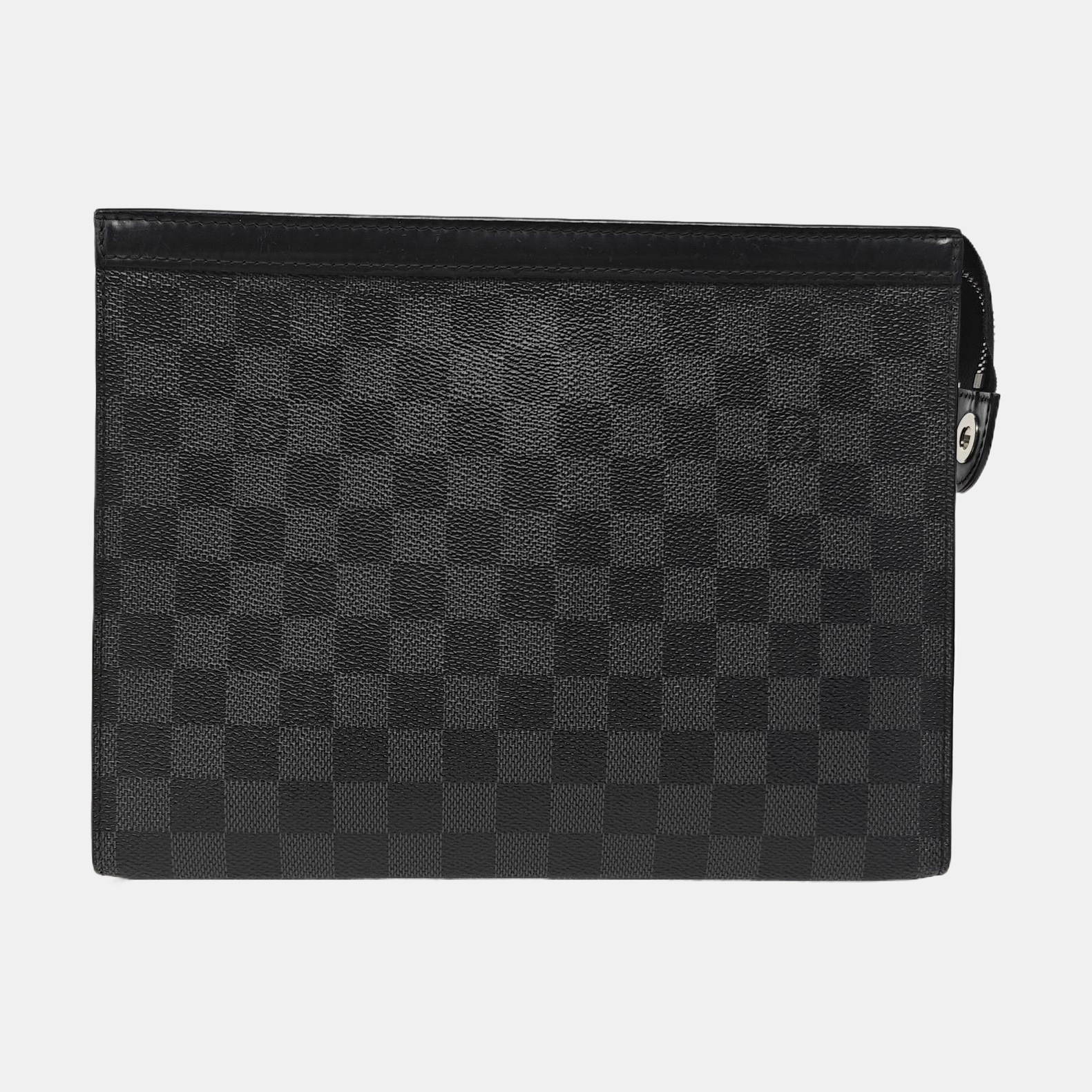 Pochette Voyag MM Monogram Coated Canvas Black