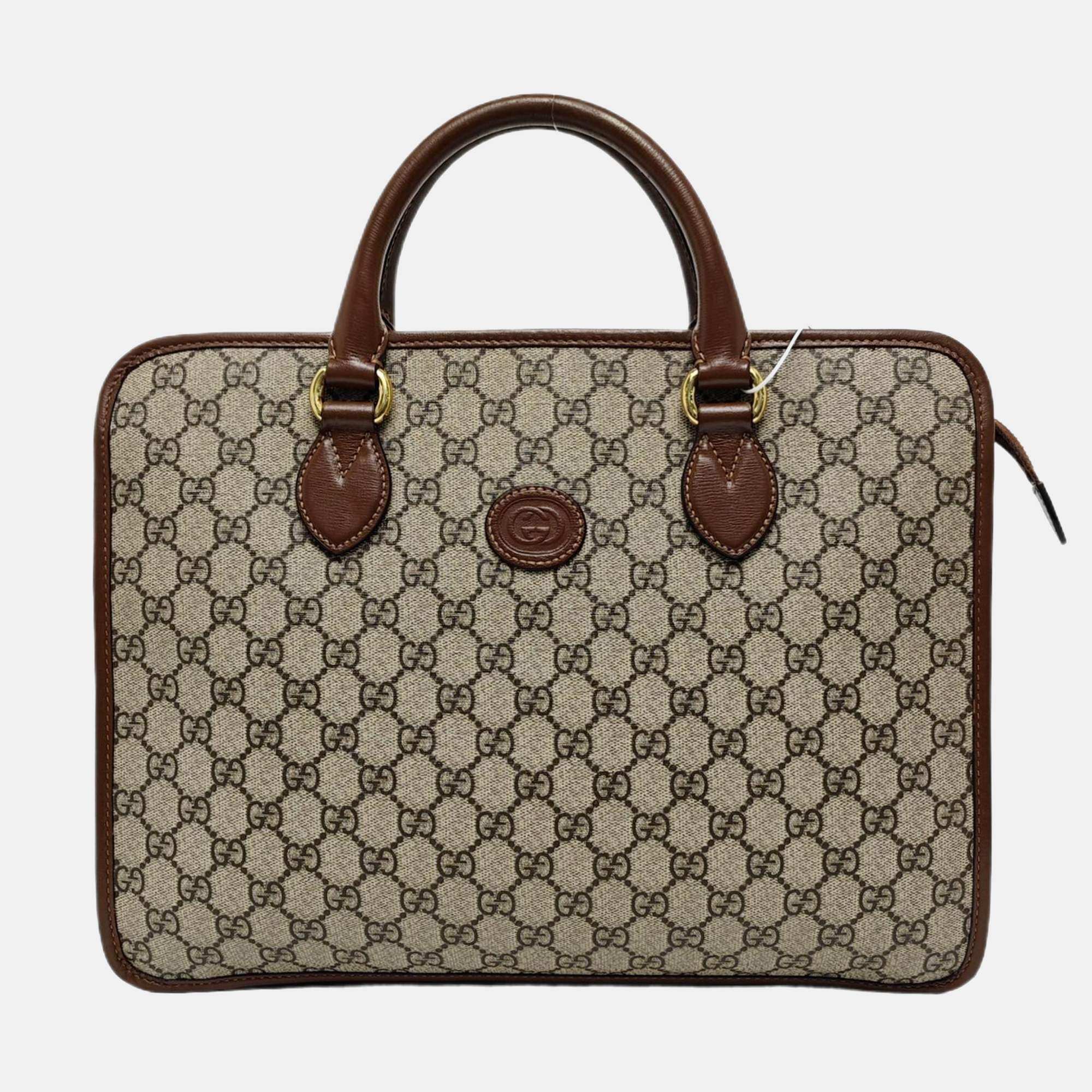 Retro Monogram Coated Canvas Brown