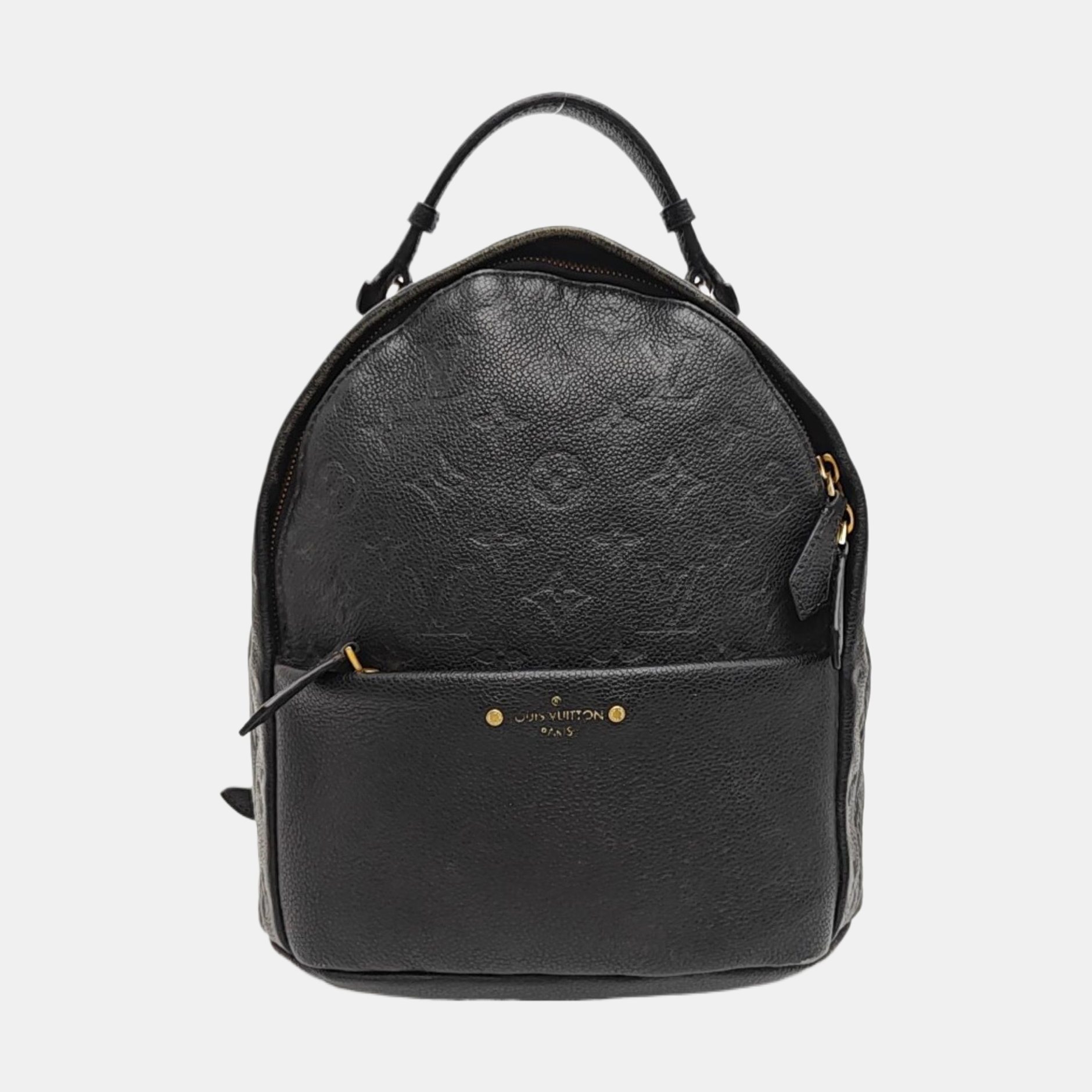 SORBONNE Monogram Calfskin Black