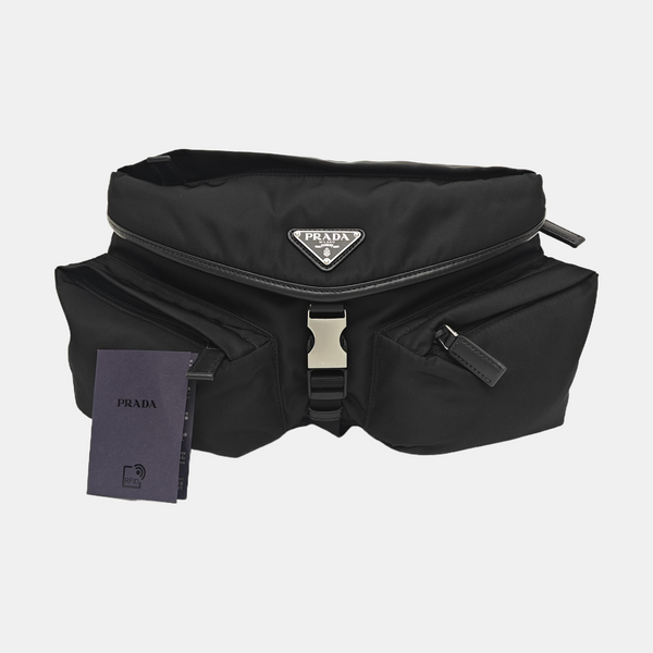 Nylon Belt Bag Black