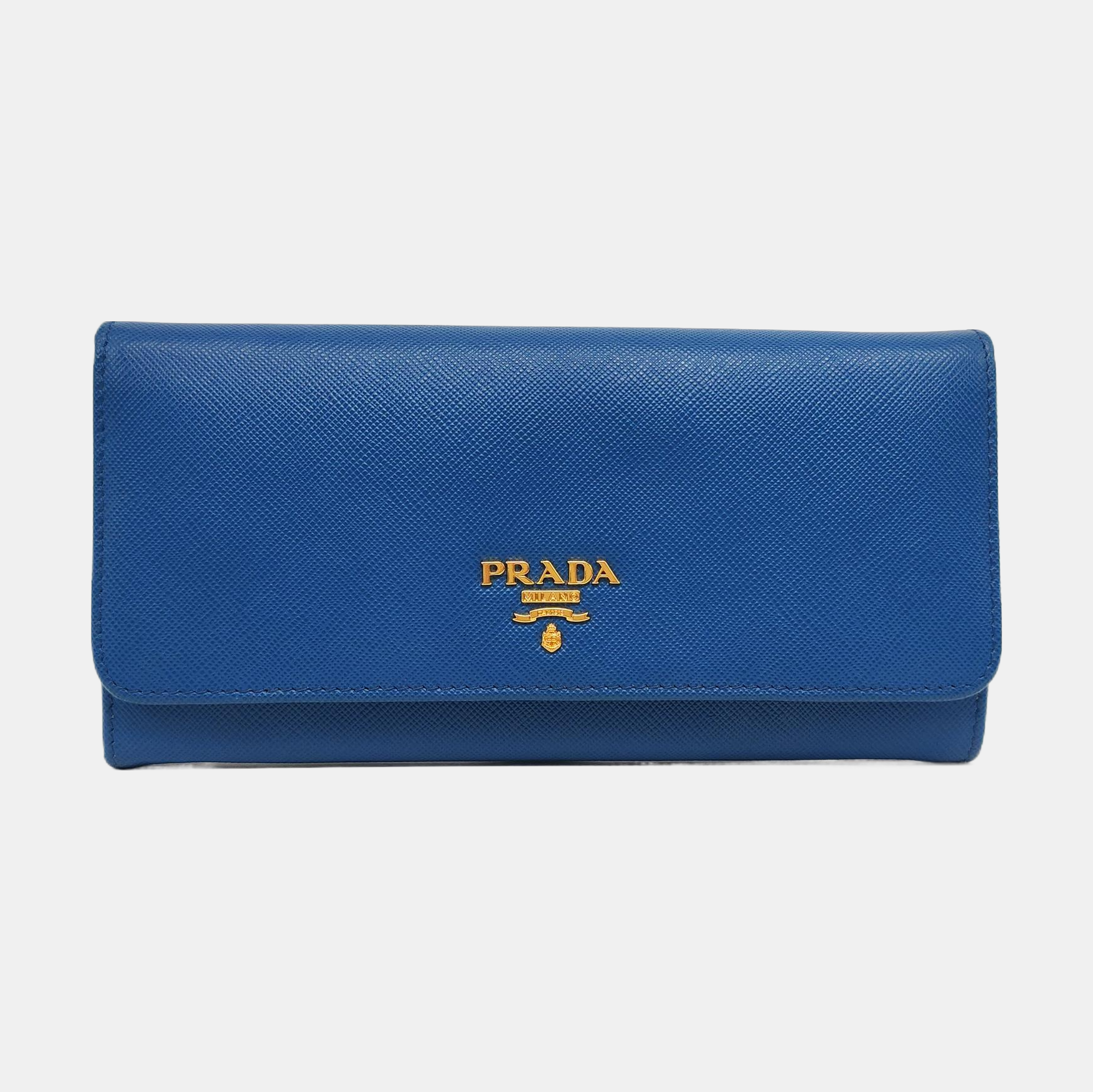 Leather Wallet Blue