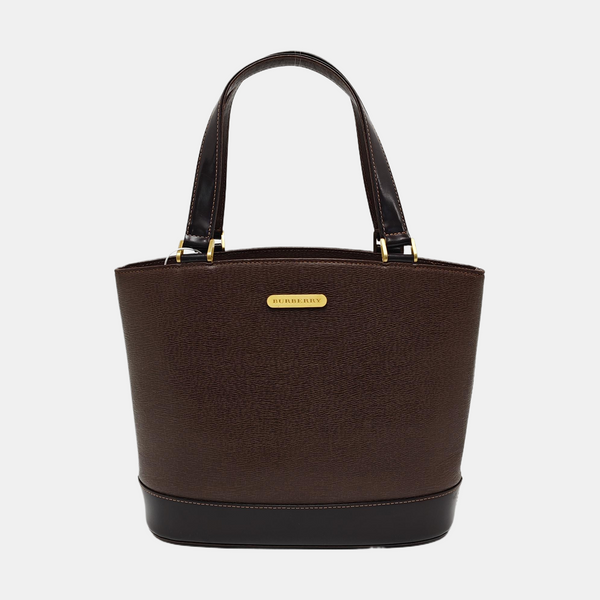 Authenticated pre-owned  Canterbury Mini Calfskin Brown - Tote Bag at Looply