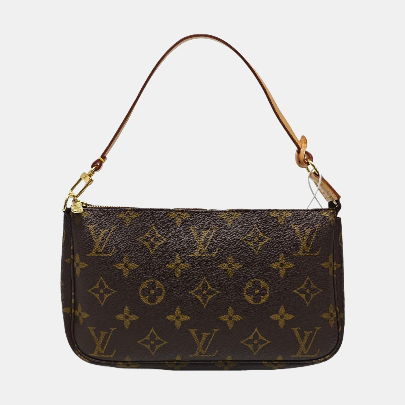 ACCESSOIRES Monogram Coated Canvas Brown