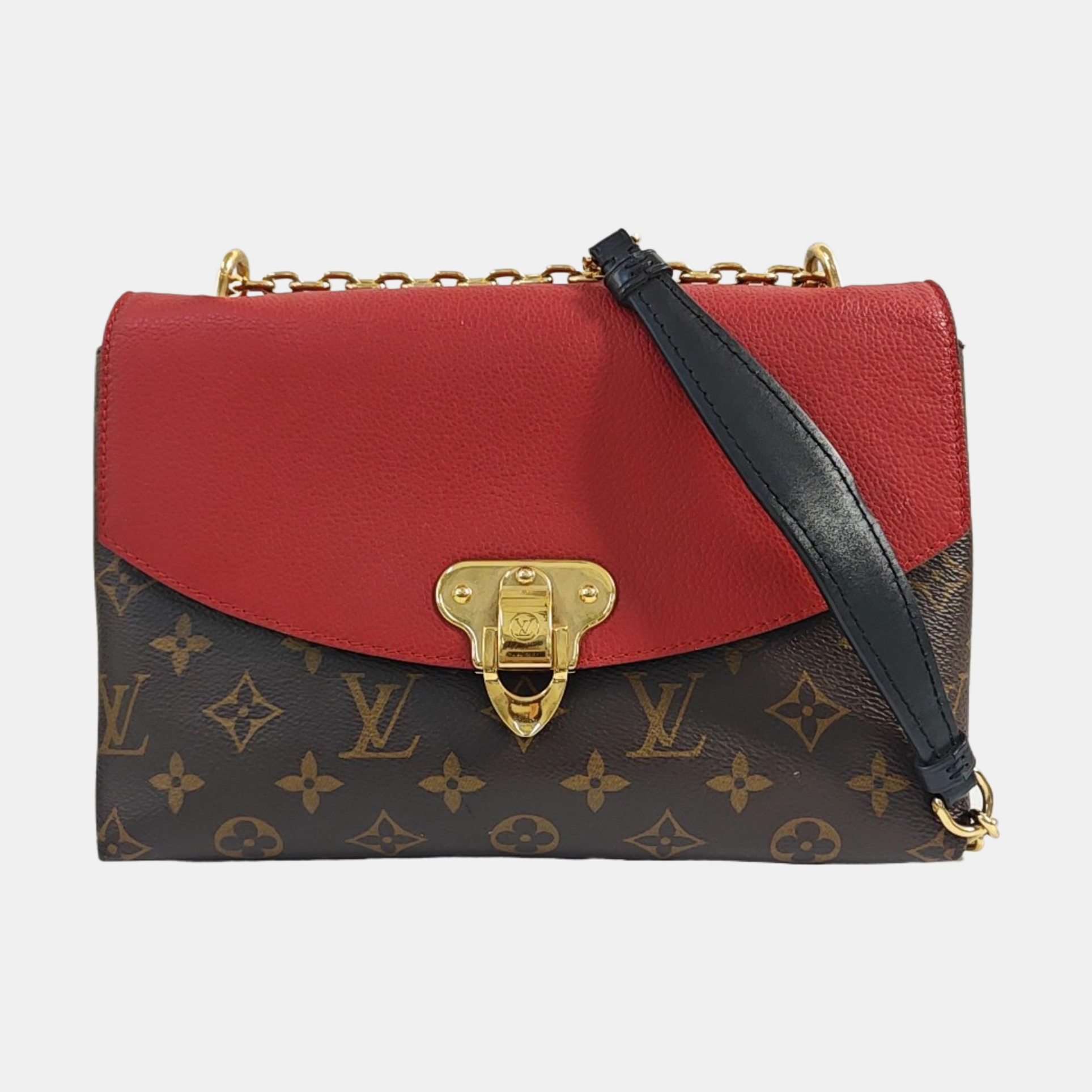SAINT PLACIDE Monogram Coated Canvas Brown