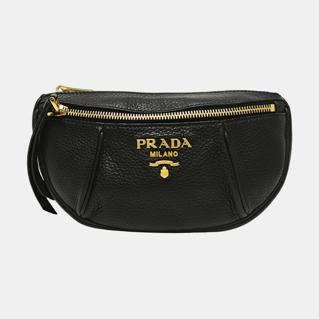 Calfskin Belt Bag Black