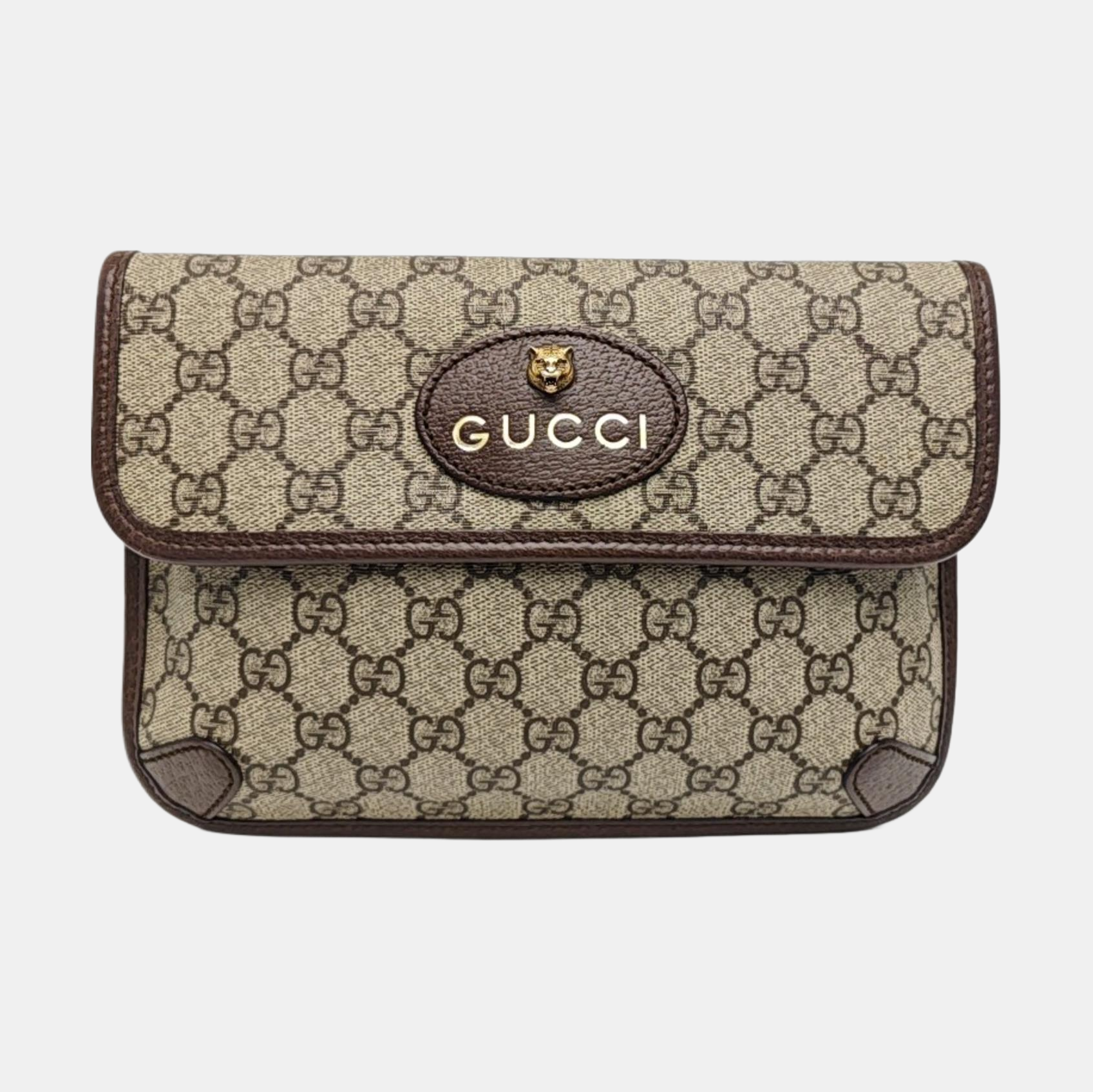 Neo Vintage Monogram Coated Canvas Beige