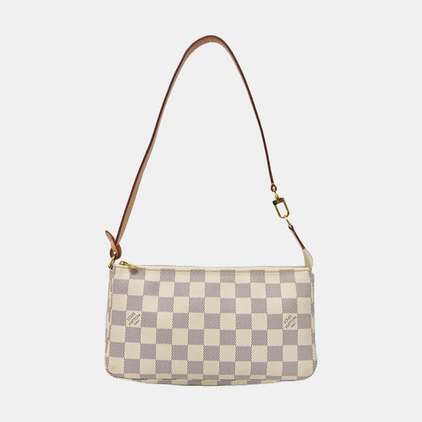 ACCESSOIRES GM Damier Azur Coated Canvas White