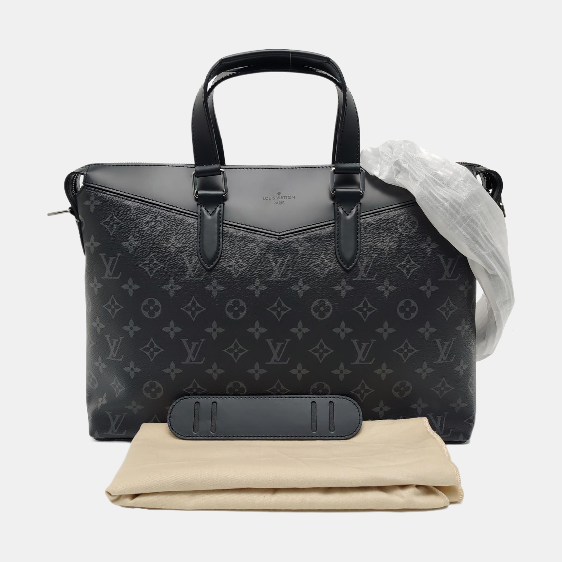 EXPLORER Monogram Coated Canvas Black