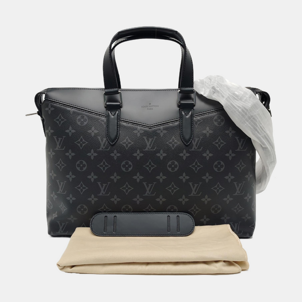 EXPLORER Monogram Coated Canvas Black