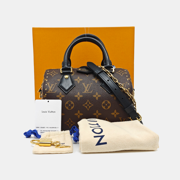 SPEEDY TRUNK 20 Monogram Coated Canvas Brown