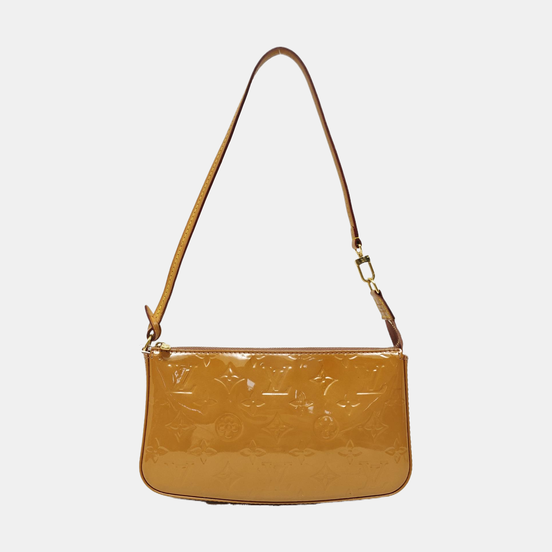 ACCESSOIRES GM Patent Leather Brown