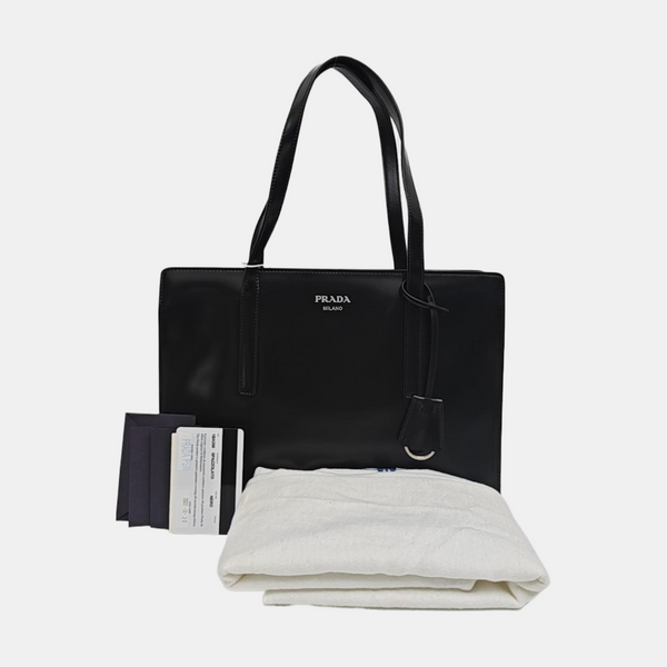 Re-Edition Medium Calfskin Black