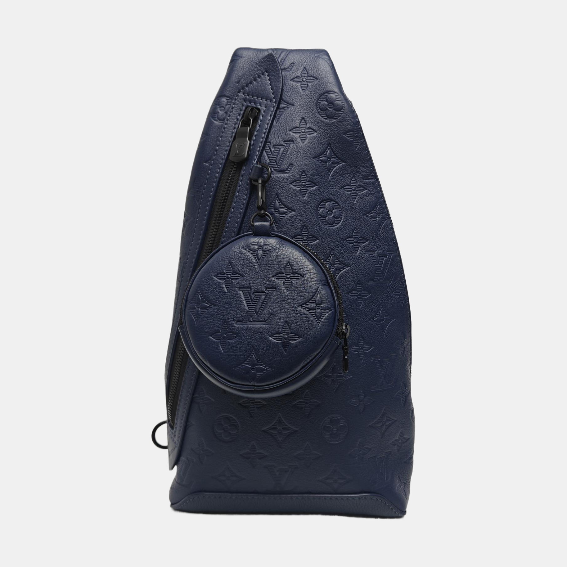 DUO Monogram Calfskin Blue