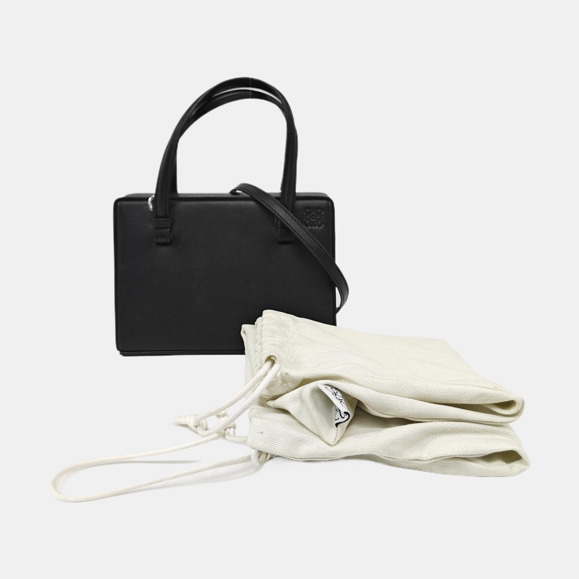 Postal Small Calfskin Black